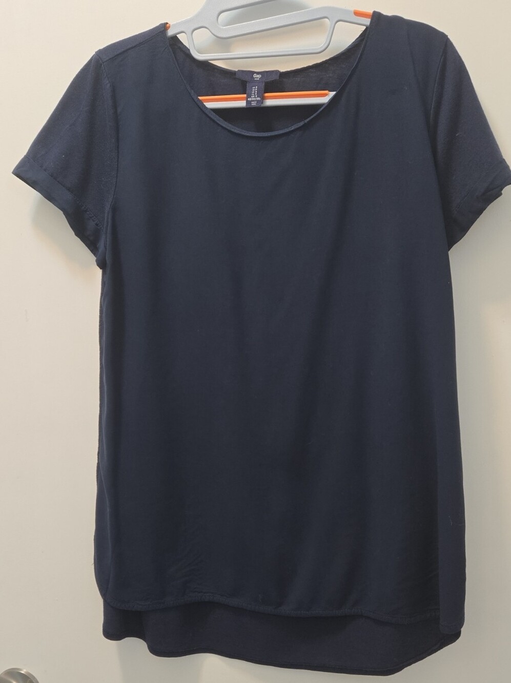 GAP Navy Short Sleeve Crewneck Tee